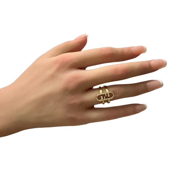 FENDI O'Lock Ring in magnetic close box - Size 6 - Picture 10 of 16